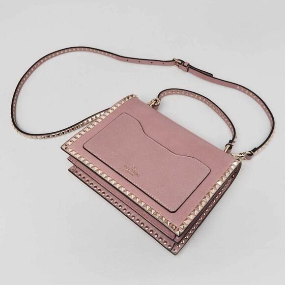 Valentino Pink Pebbled Leather No Limit Crossbody Bag - Picture 3 of 12